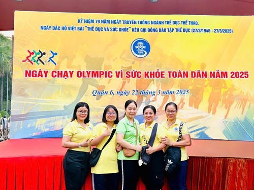Hưởng ứng Ngày chạy Olympic Vì sức khỏe toàn dân năm 2025