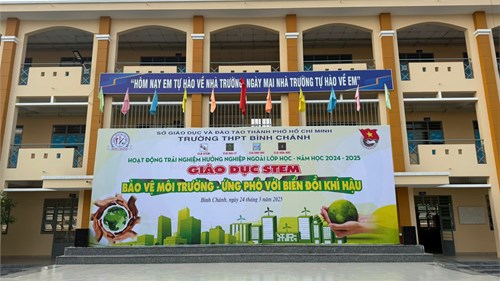 Hoạt động trải nghiệm - hướng nghiệp: Giáo dục STEM - Bảo vệ môi trường - Ứng phó với biến đổi khí hậu