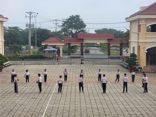 Hoạt động chuyên môn tổ Thể dục - GDQP AN tháng 02/2025