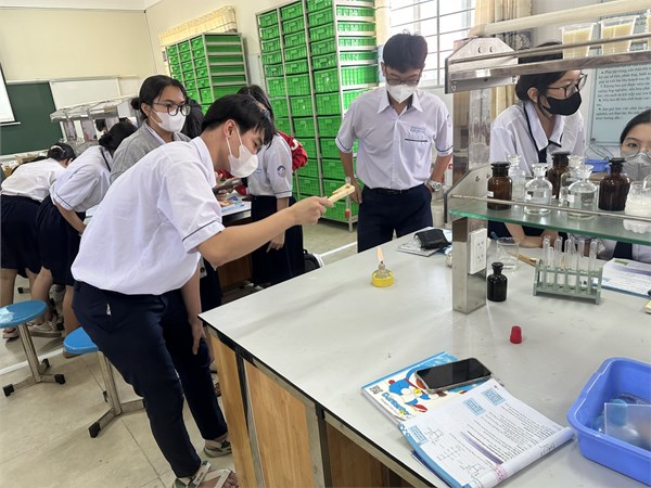 Hoạt động chuyên môn tổ Hóa học tháng 01/2025