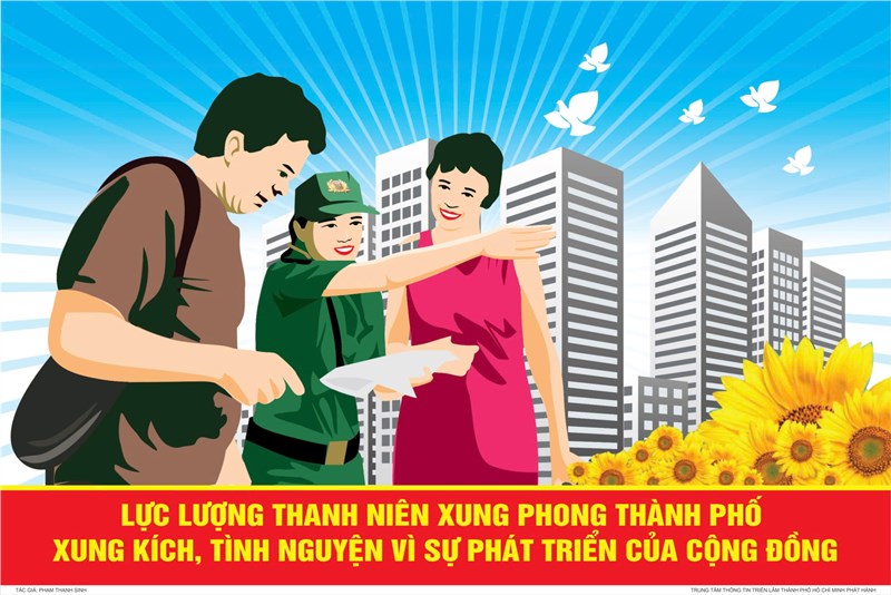 Kỷ niệm 49 năm ngày thành lập lực lượng thanh niên xung phong Thành phố Hồ Chí Minh