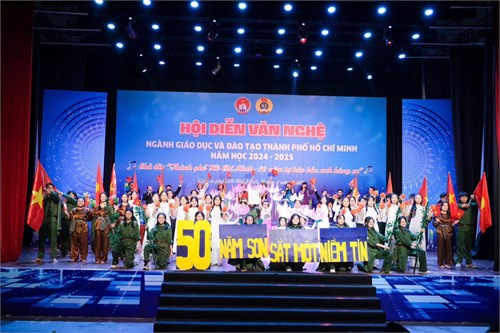 Chúc mừng tiết mục tam ca giáo viên của trường thpt dương văn thì đã đạt giải tư trong hội diễn văn nghệ của ngành giáo dục tp hồ chí minh chào mừng kỉ niệm 50 giải phóng miền nam thống nhất đất nước (30/4/1975 - 30/4/2025)
