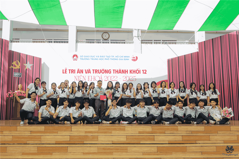 Lễ tri ân và trưởng thành năm học 2024 – 2025