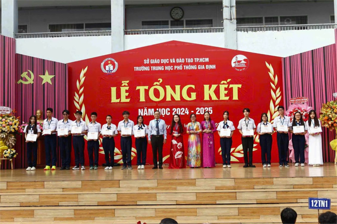 Lễ tổng kết năm học 2024 – 2025