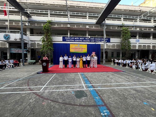 Tuyên dương hoạt động HKI Năm học 2024 - 2025