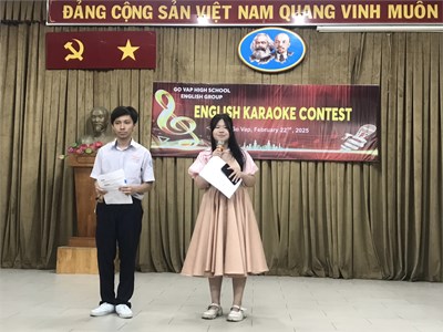 Hội Thi Hát Karaoke Tiếng Anh Năm Học 2024 - 2025