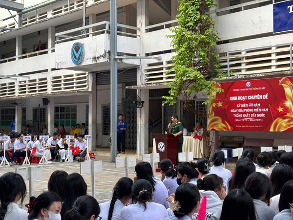 Sinh Hoạt Chuyên Đề: “Kỷ Niệm 50 Năm Ngày Giải Phóng Miền Nam Thống Nhất Đất Nước (30/4/1975 – 30/4/2025)”