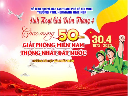 Chào mừng kỷ niệm 50 năm ngày giải phóng miền nam, thống nhất đất nước