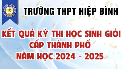 Tuyên dương học sinh đạt thành tích cao trong kỳ thi Học sinh giỏi cấp Thành phố năm học 2024-2025