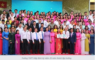 Tạp chí Giáo dục TP. Hồ Chí Minh đăng tin về Trường THPT Hiệp Bình (TP.Thủ Đức)  tổ chức kỷ niệm 20 năm thành lập (2005-2025)