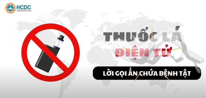 Thuốc lá điện tử lời gọi ẩn chứa bệnh tật