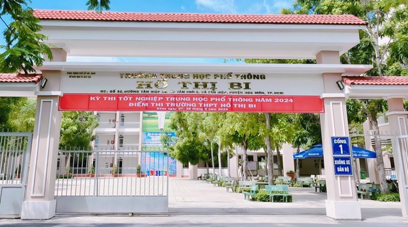 Trường THPT Hồ Thị Bi