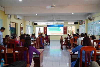 Sinh hoạt chuyên môn theo hướng nghiên cứu bài học – hướng tới đổi mới và nâng cao chất lượng giờ học