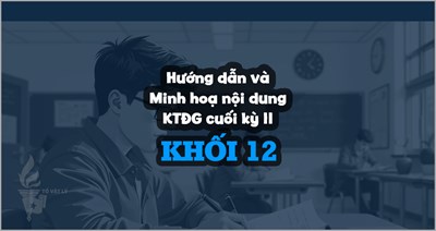 [KTĐGckII-Lí12-CĐ] Hướng dẫn và minh hoạ nội dung