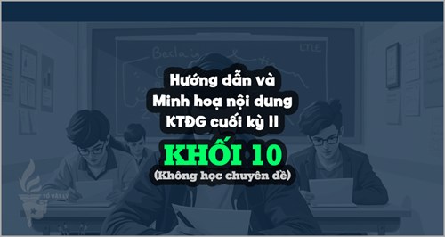[KTĐGckII-Lí10-KCĐ] Hướng dẫn và minh hoạ nội dung