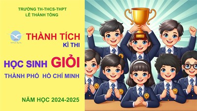 Thành tích Kì thi chọn học sinh giỏi cấp thành phố ngày 25-02-2025