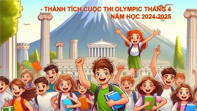 Thành tích tham dự cuộc thi Olympic tháng Tư-TPHCM
