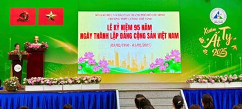Trường thpt lương thế vinh tổ chức chương trình “mừng xuân, mừng đảng”