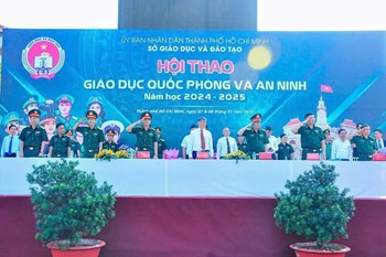 Kết quả hội thao giáo dục quốc phòng và an ninh năm học 2024 - 2025