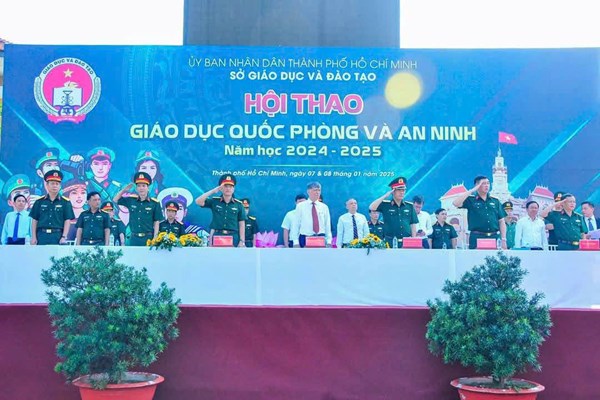 Kết quả hội thao giáo dục quốc phòng và an ninh năm học 2024 - 2025