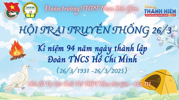 Hội trại truyền thống 26/3 năm 2025