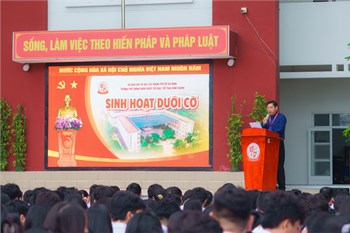 Sinh hoạt dưới cờ tuần 6 - hk2