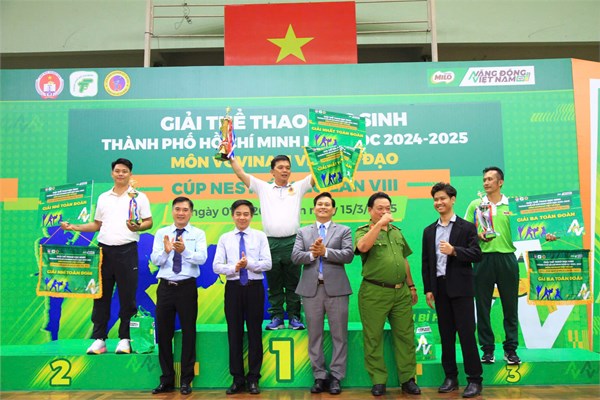 🏆️🏆️🏆 Giải thể thao HS thành phố năm học 2024-2025: MÔN VOVINAM Việt võ đạo