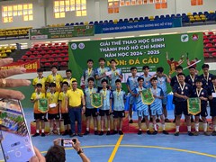 🏆️🏆️🏆 Giải thể thao HS thành phố năm học 2024-2025: MÔN ĐÁ CẦU