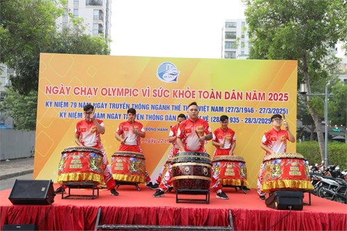 Trường thpt ngô quyền tham gia ngày chạy olympic vì sức khỏe toàn dân năm 2025
