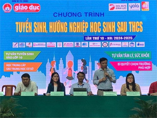 Chương trình tuyển sinh, hướng nghiệp sau thcs tại thcs hoàng quốc việt 2025 - 2026