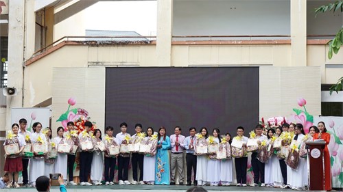 Lễ tổng kết và tuyên dương hsg, hsxs năm học 2024 - 2025