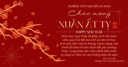 Thư Chúc Tết Ất Tỵ năm 2025