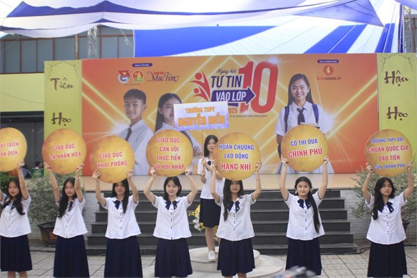 Hình ảnh Chương trình Tự tin vào lớp 10 của Trường THPT Nguyễn Hiền