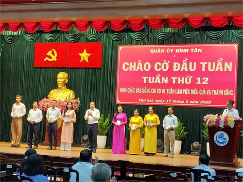 Thành tích Hội thi tìm hiểu biên niên sự kiện lịch sử Đảng bộ quận Bình Tân - Tuần 3!
