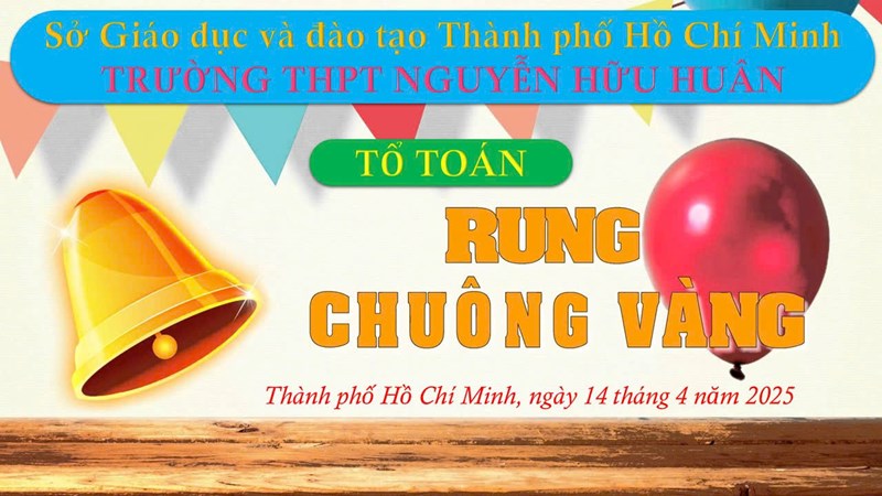 Ngoại khóa “Rung Chuông Vàng Toán học” - Năm học 2024-2025