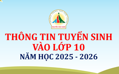 Quyết định về việc giao chỉ tiêu tuyển sinh lớp 10 năm học 2025-2026, loại hình công lập