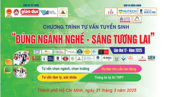 Chương trình tư vấn tuyển sinh “Đúng ngành nghề - Sáng tương lai” lần thứ 17 năm 2025
