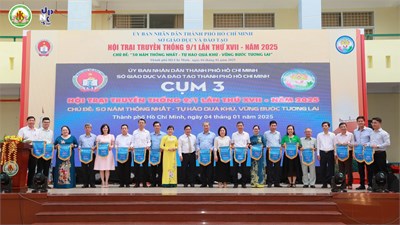 Hội trại Truyền thống Học sinh Sinh viên 9/1 Cụm 3 lần thứ XVII với chủ đề: “50 năm thống nhất – Tự hào quá khứ, vững bước tương lai 