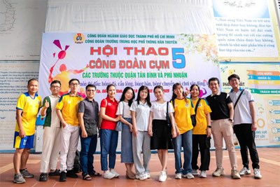 [Chi Đoàn Giáo Viên Tham Gia Hội Thao Công Đoàn Cụm 5 - Một Ngày Thể Thao Sôi Động Và Hứng Khởi]