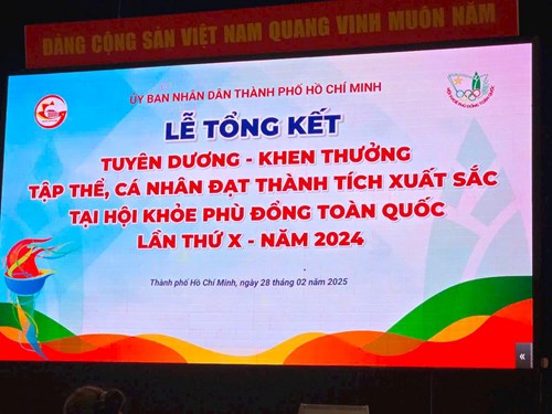 Lễ tổng kết hội khoẻ phù đổng toàn quốc lần thứ x năm 2024