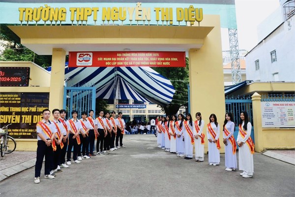 Lễ tổng kết năm học 2024-2025 – Trường THPT Nguyễn Thị Diệu