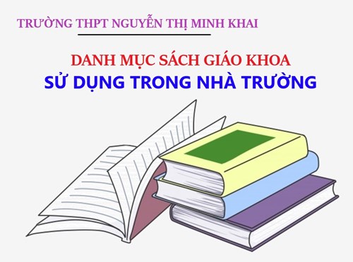 Danh mục sách giáo khoa sử dụng trong nhà trường năm học 2025 - 2026