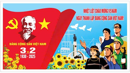 Đề cương tuyên truyền: Kỷ niệm 95 năm Ngày thành lập Đảng Cộng sản Việt Nam (3/2/1930 - 3/2/2025)