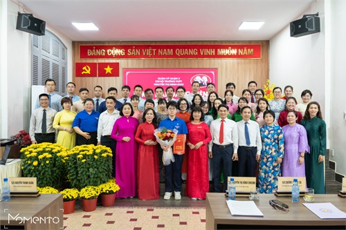 Lễ kết nạp Đảng viên cho học sinh là đoàn viên ưu tú