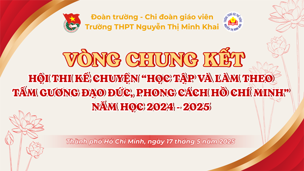 Hội thi kể chuyện “Học tập và làm theo đạo đức, phong cách Hồ Chí Minh” năm học 2024 – 2025