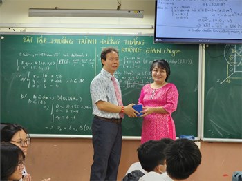 Thao Giảng Cấp Trường Tổ Toán - Năm Học 2024-2025