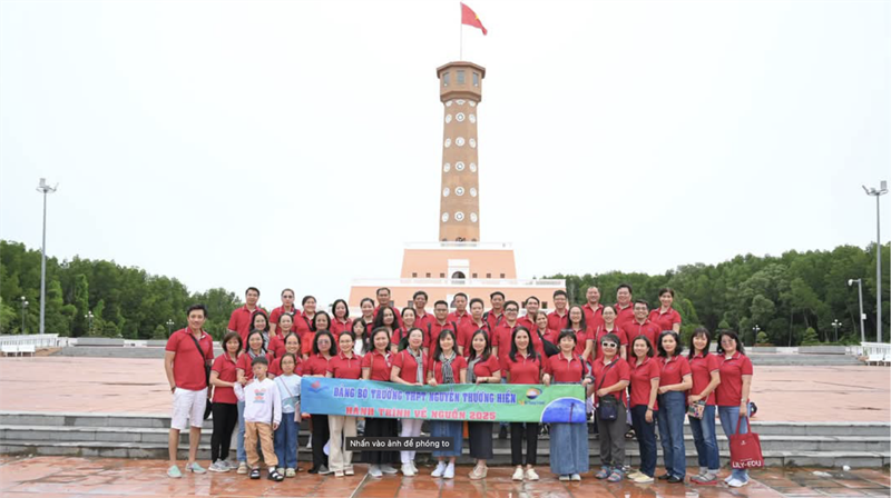 Hành Trình Về Nguồn Của Đảng Bộ Trường THPT Nguyễn Thượng Hiền – Năm 2025