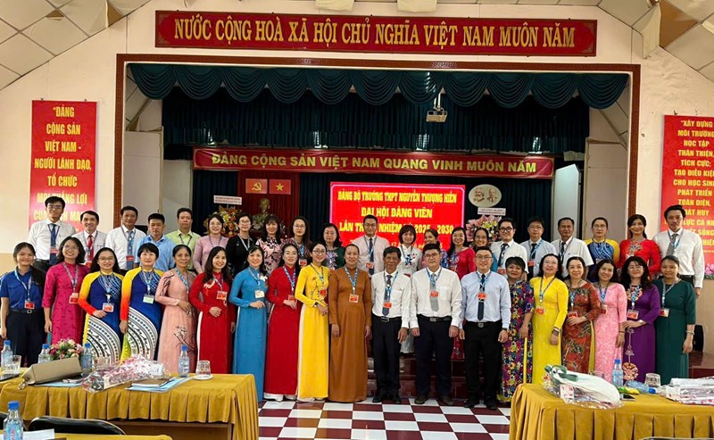 Đảng Bộ Trường THPT Nguyễn Thượng Hiền Tổ Chức Đại Hội Đảng Viên Lần Thứ II, Nhiệm Kỳ 2025 - 2030