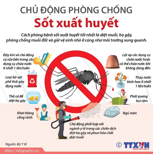 Các biện pháp phòng tránh bệnh sốt xuất huyết