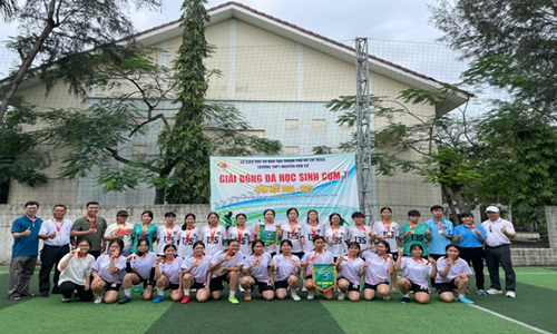 Giải bóng đá học sinh cụm 7 năm học 2024 - 2025